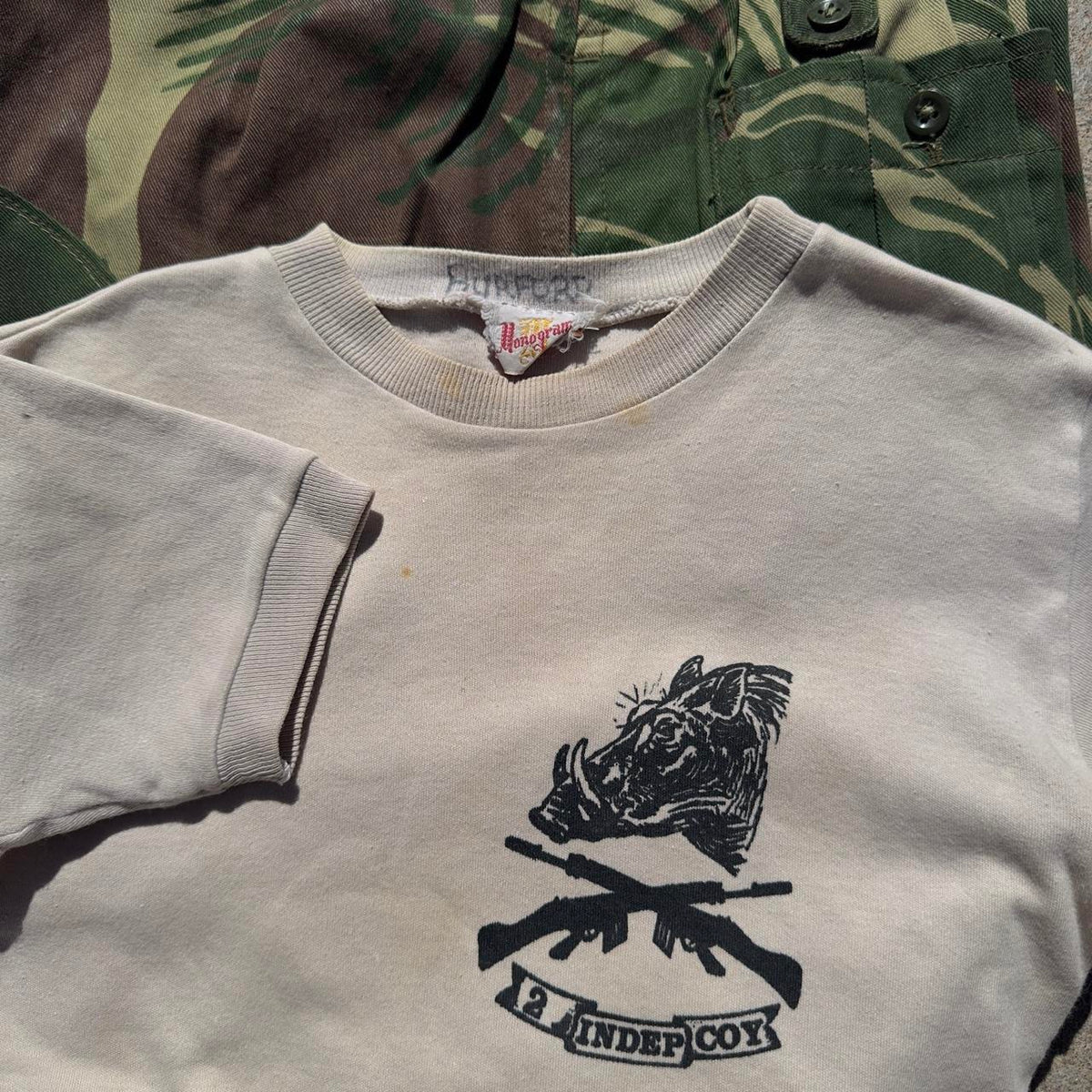 60s/70s Rhodesian Bush War 2nd Independent Company T-Shirt