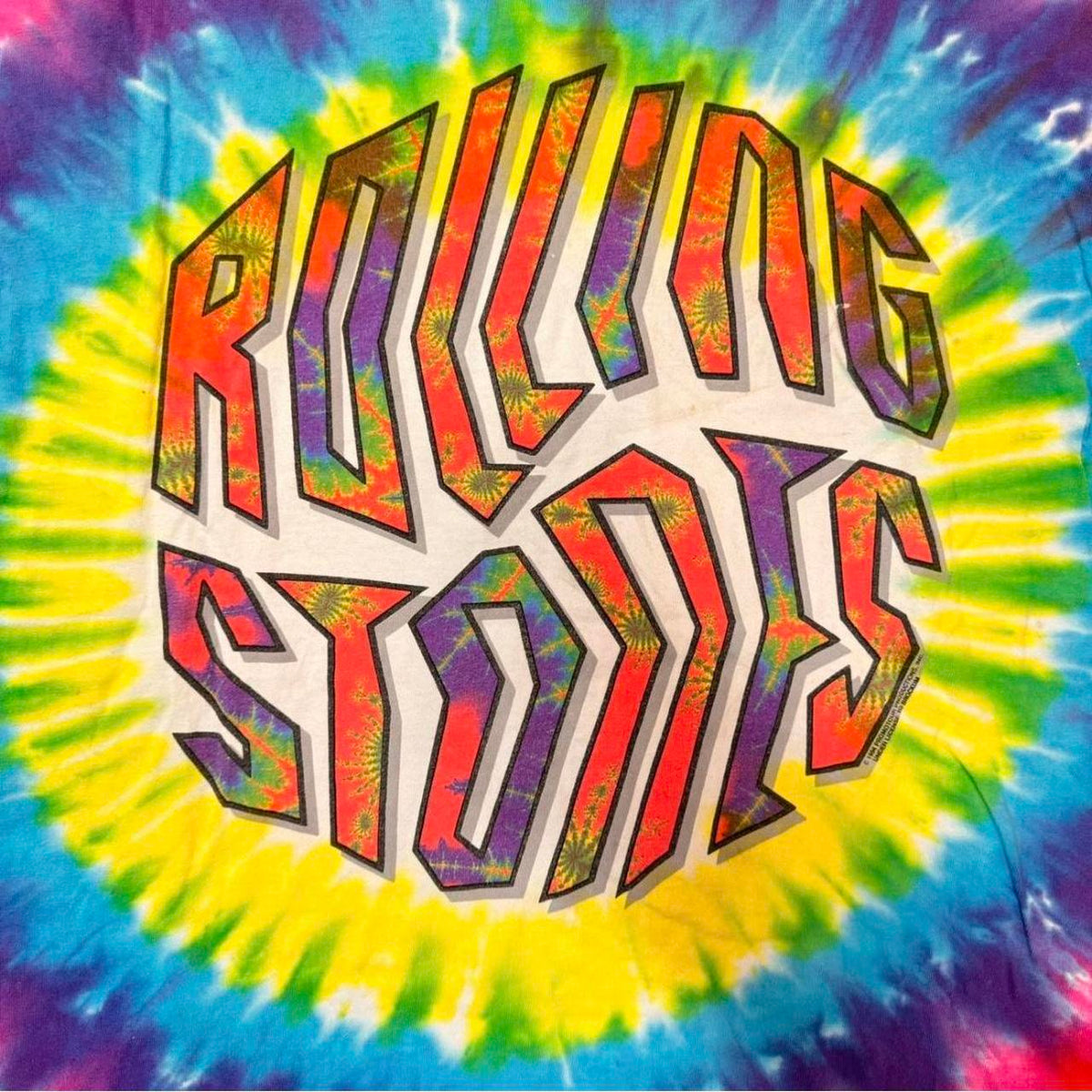 Rolling Stones 1994 Fractal T-Shirt