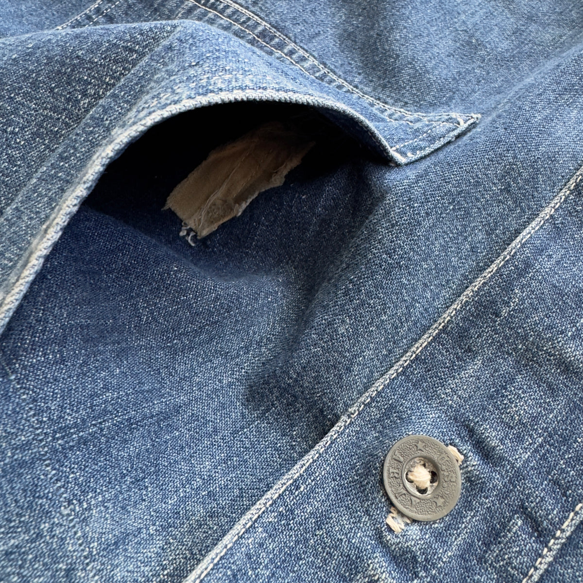 1930s U.S. Army Denim Pullover