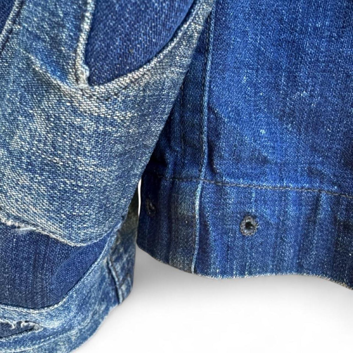 1940s US Navy Denim Shawl Collar Jacket