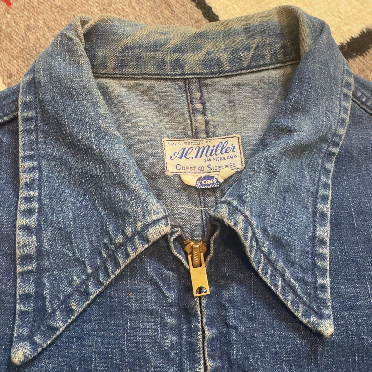 1940s U.S. Navy Denim Jacket