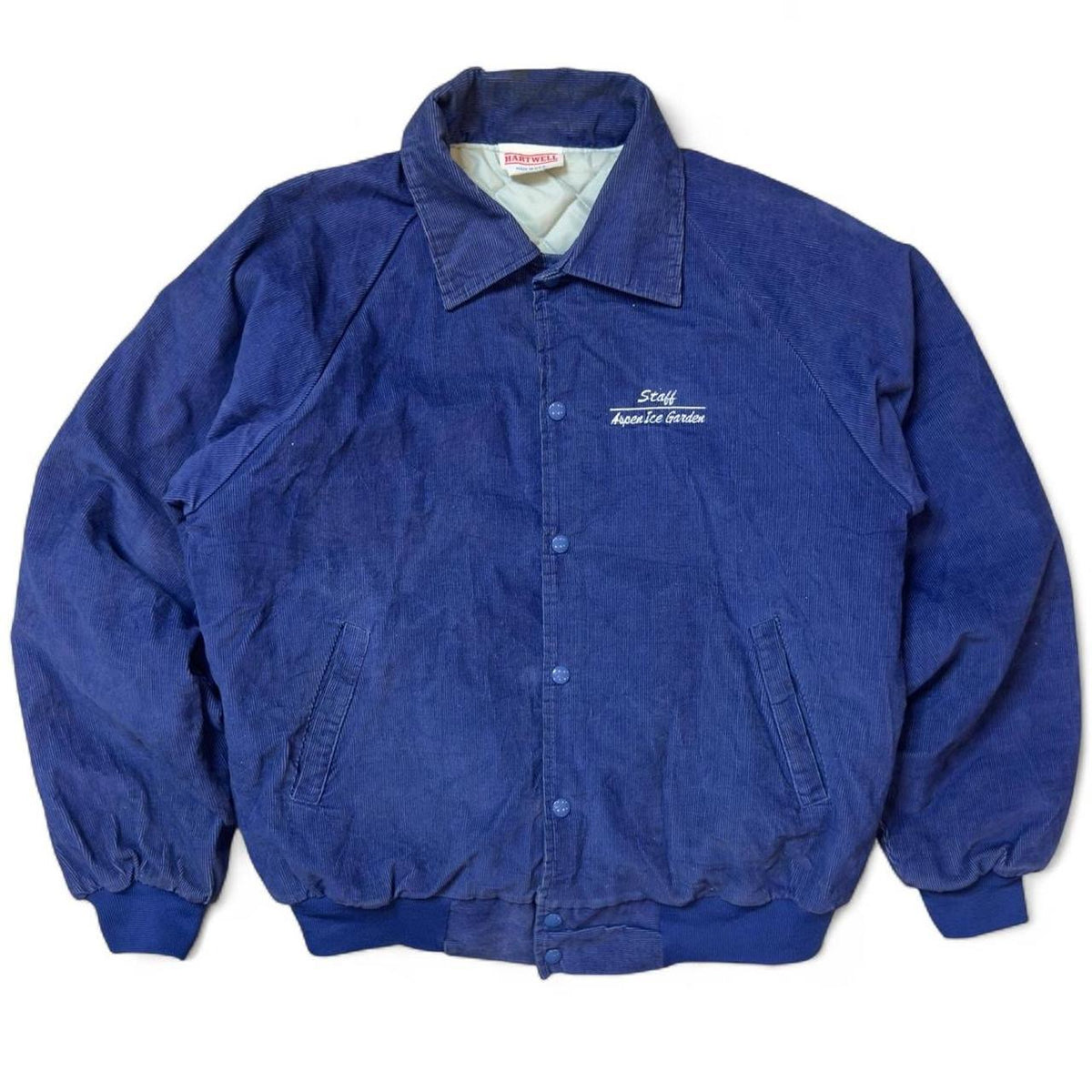 Aspen Ice Garden Staff Corduroy Bomber Jacket