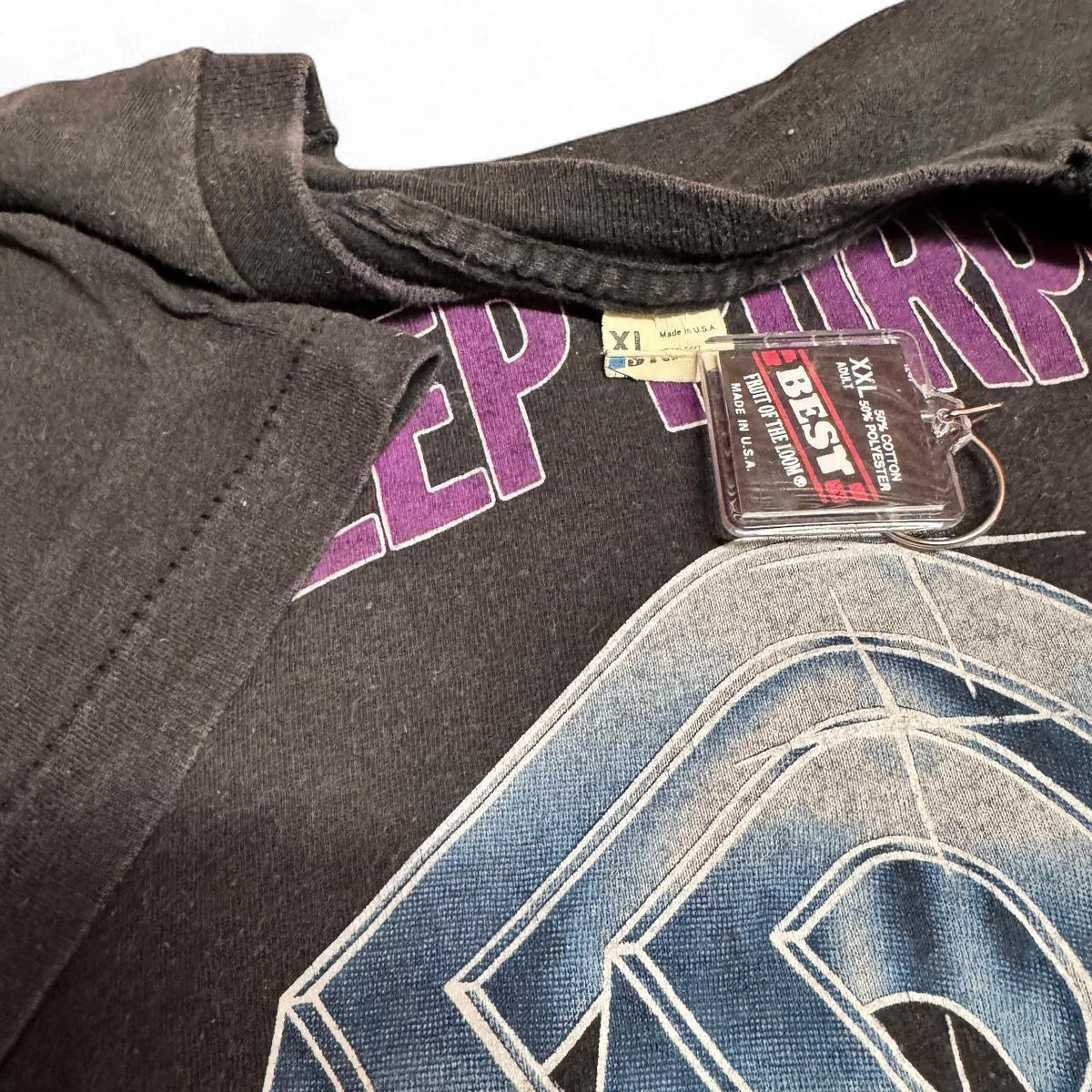 1985 Deep Purple Band Crew Tour T-Shirt