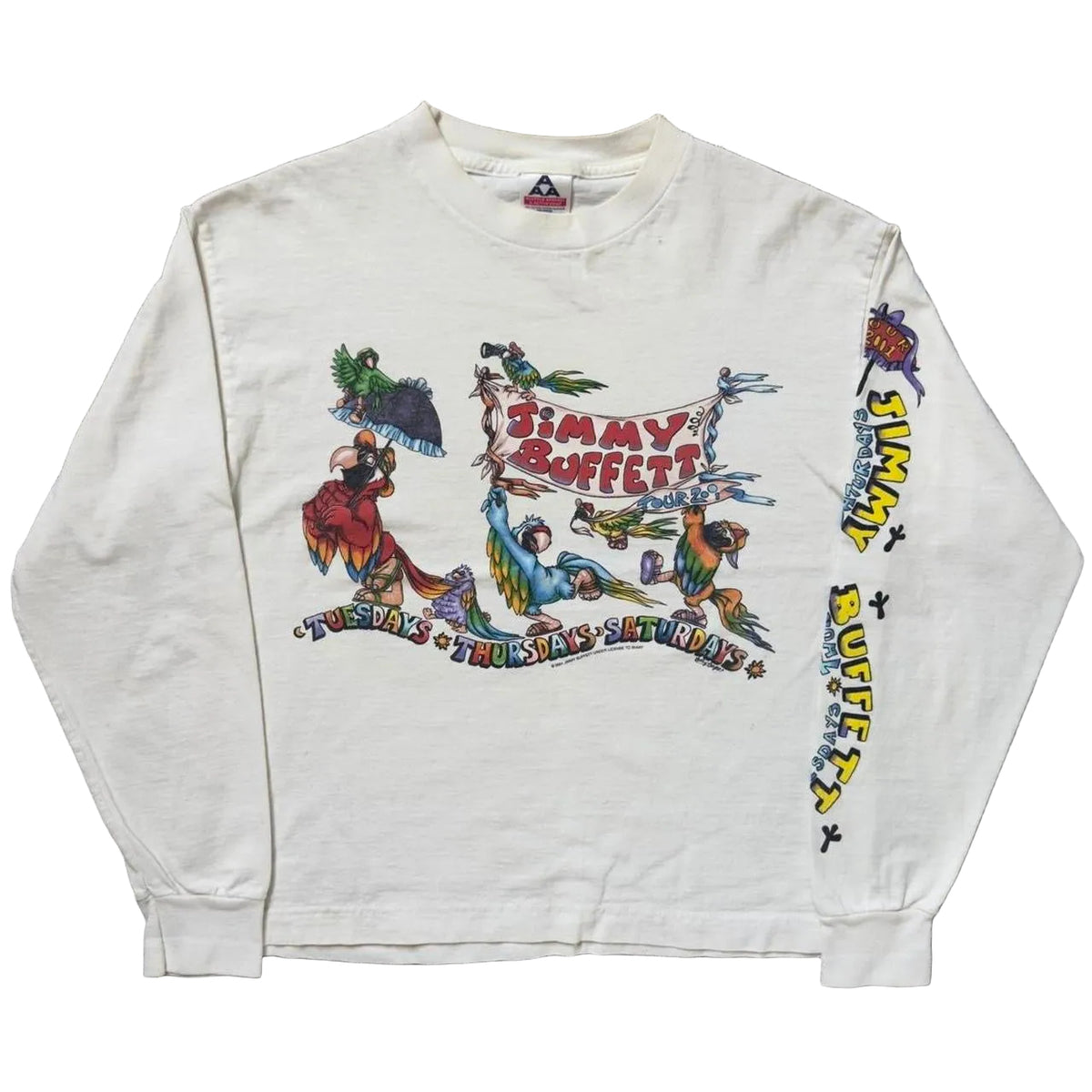 Jimmy Buffet Thursdays Saturdays Tour L/S T-Shirt