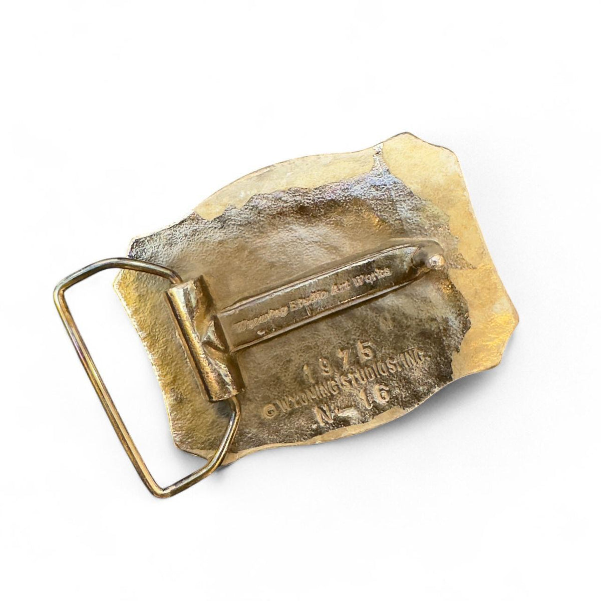 Wyoming Studio Fish Belt Buckle