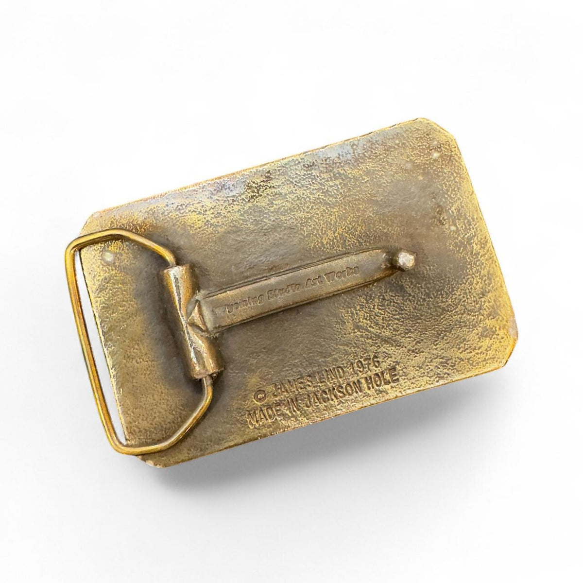 Million Dollar Cowboy Bar Jackson Hole Belt Buckle