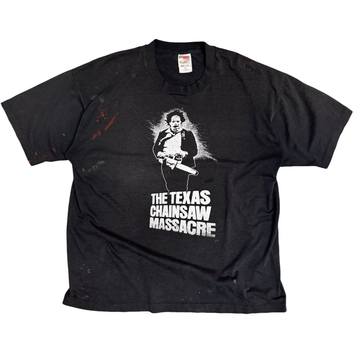 90s The Texas Chainsaw Massacre Horror Movie Promo T-Shirt Leatherface