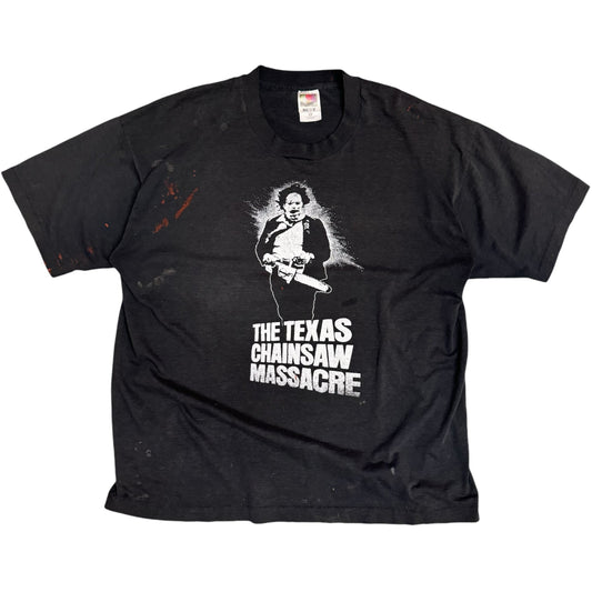 90s The Texas Chainsaw Massacre Horror Movie Promo T-Shirt Leatherface