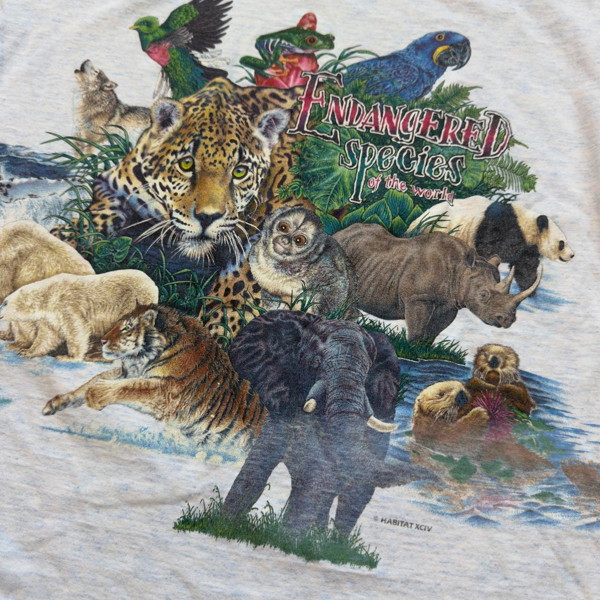 Endangered Species Of The World Nature T-Shirt