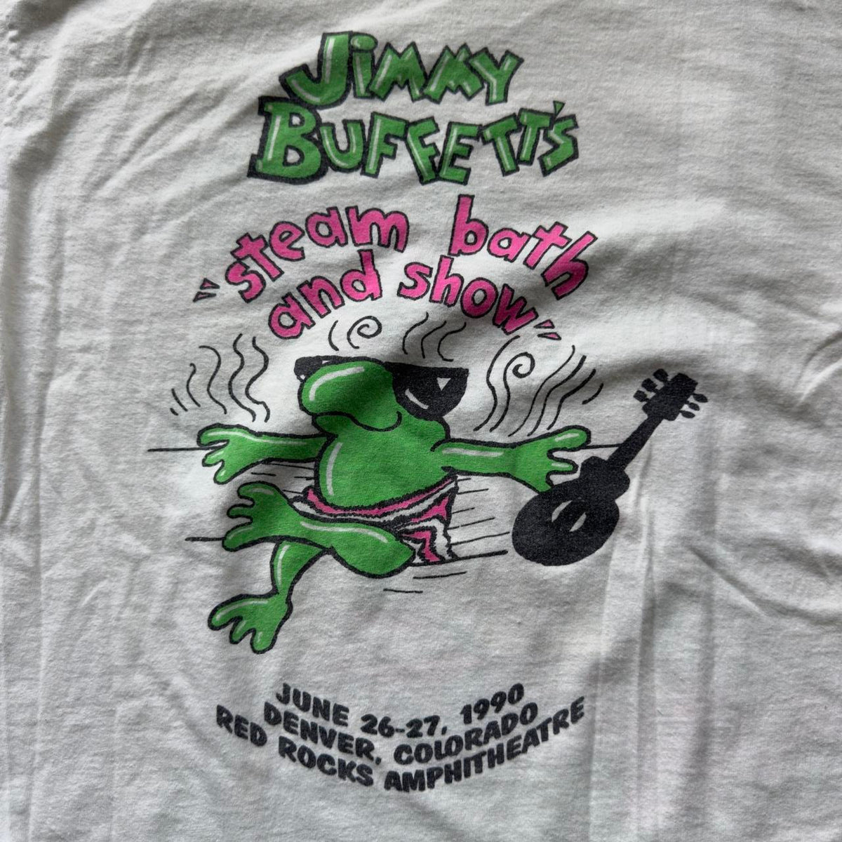 Jimmy Buffet Jimmy’s Jump Up Red Rocks 1990 T-Shirt