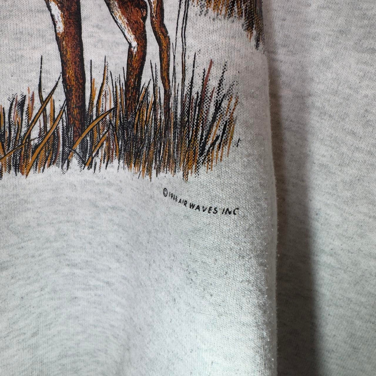 1988 Whitetail Deer Nature Sweatshirt