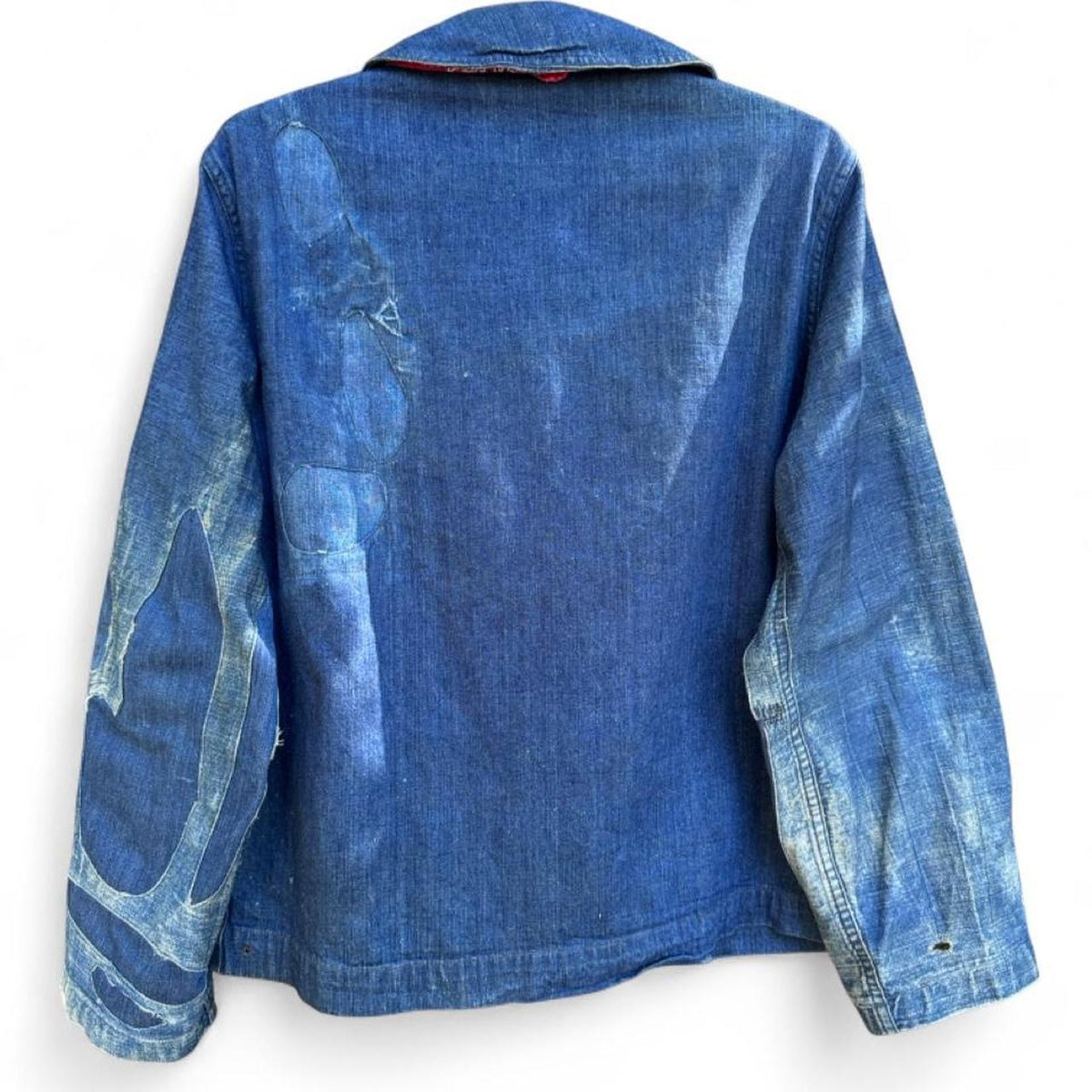1940s US Navy Denim Shawl Collar Jacket