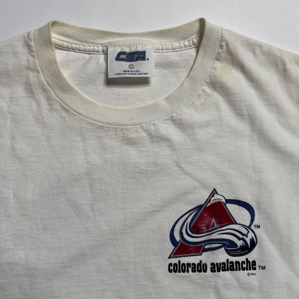 Colorado Avalanche NHL Helmet T-Shirt