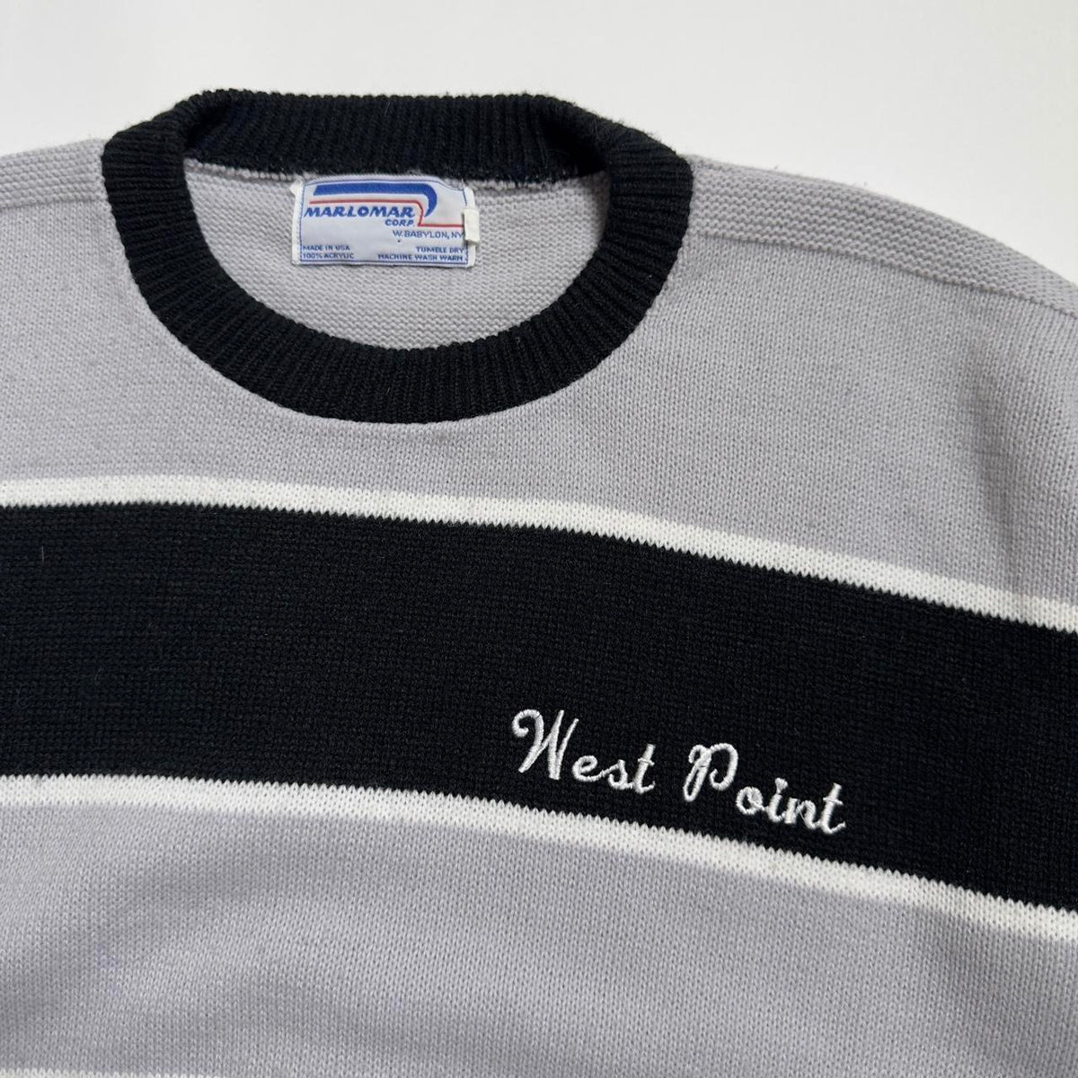 West Point Striped Sweater