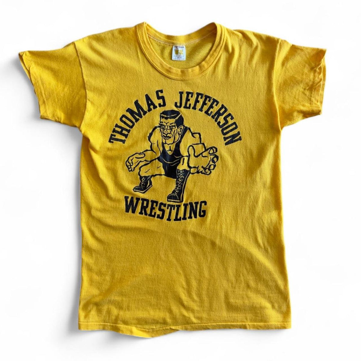 70s Thomas Jefferson Wrestling T-Shirt