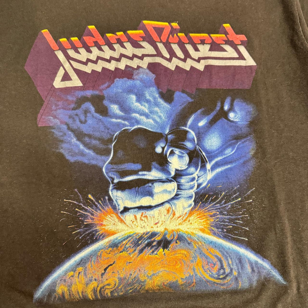 80s Judas Priest Ram It Down Shove It Up Band T-Shirt