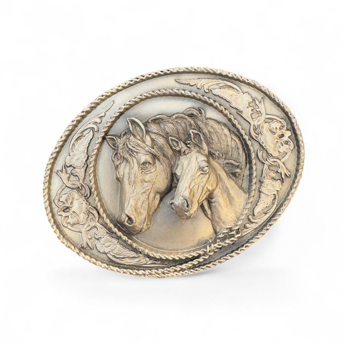 Siskiyou Horses Belt Buckle