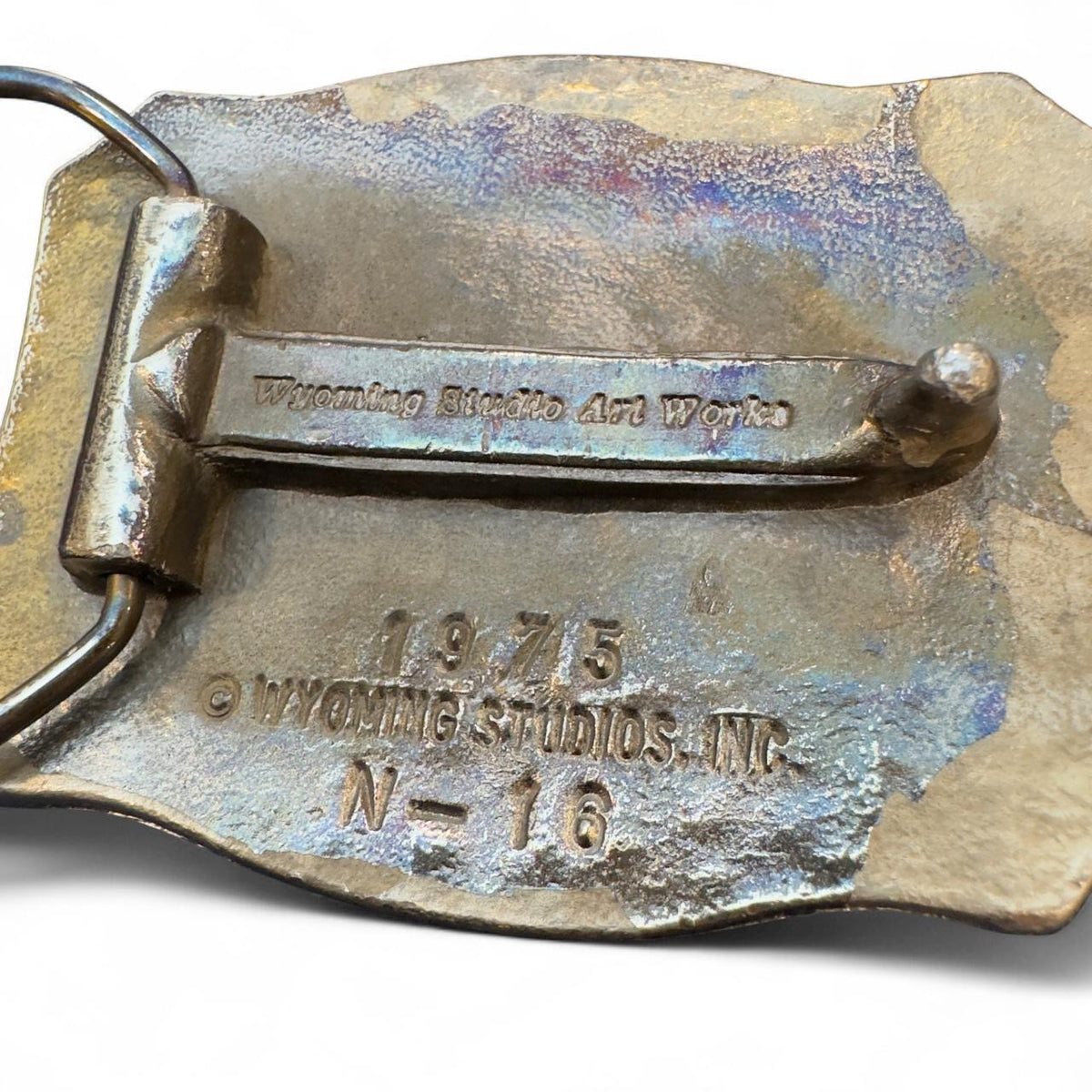 Wyoming Studio Fish Belt Buckle
