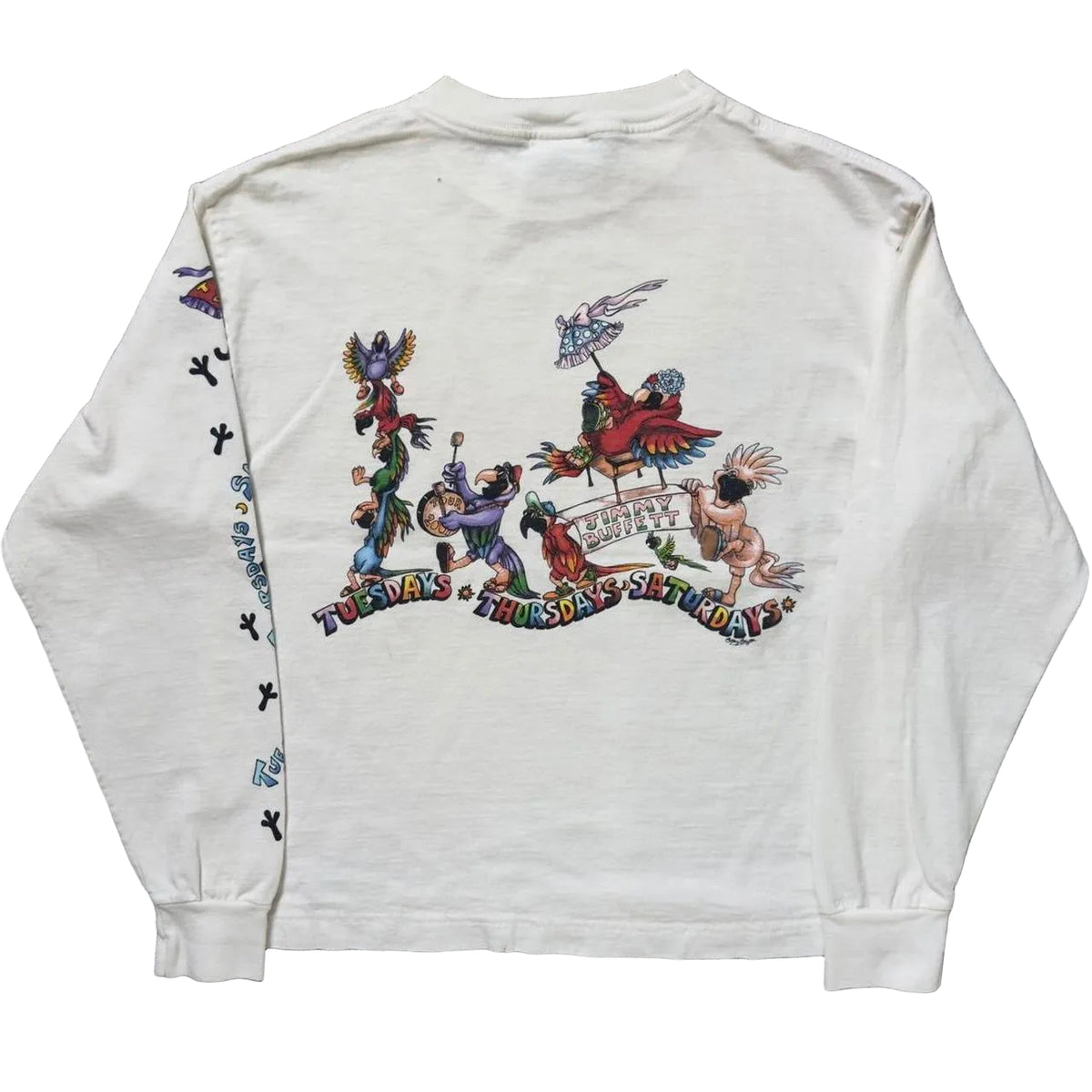 Jimmy Buffet Thursdays Saturdays Tour L/S T-Shirt