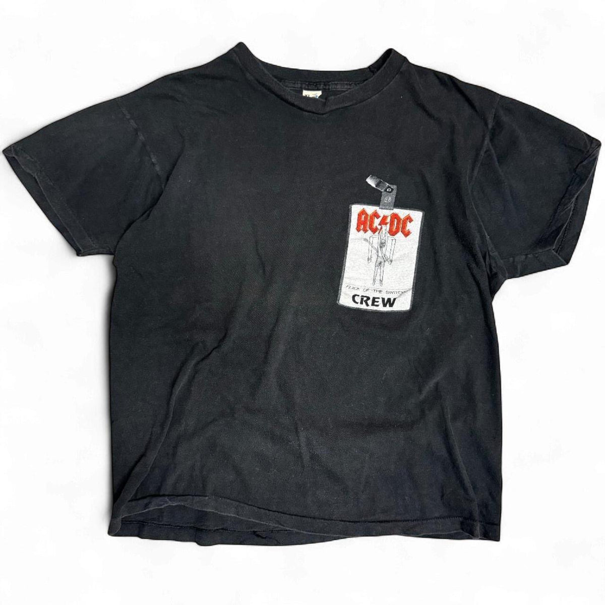 1983 AC/DC Flick Of The Switch Band Crew T-Shirt