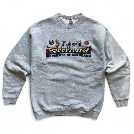 90s University Of Colorado Aztec Sweatshirt