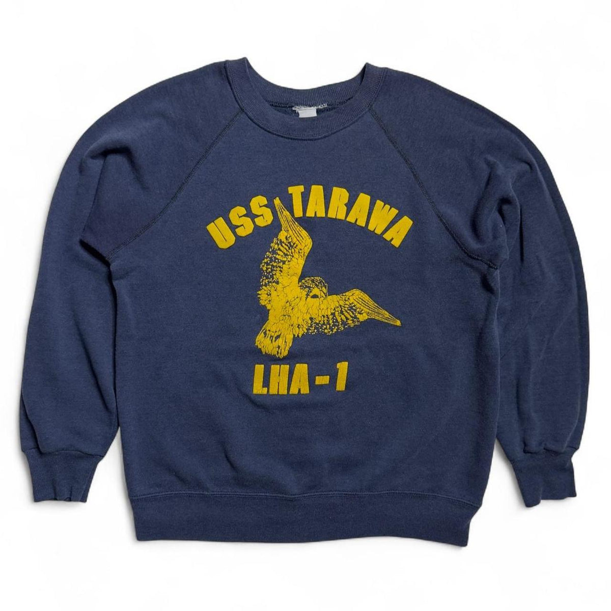 USS Tarawa LHA-1 U.S. Navy Raglan Sweatshirt