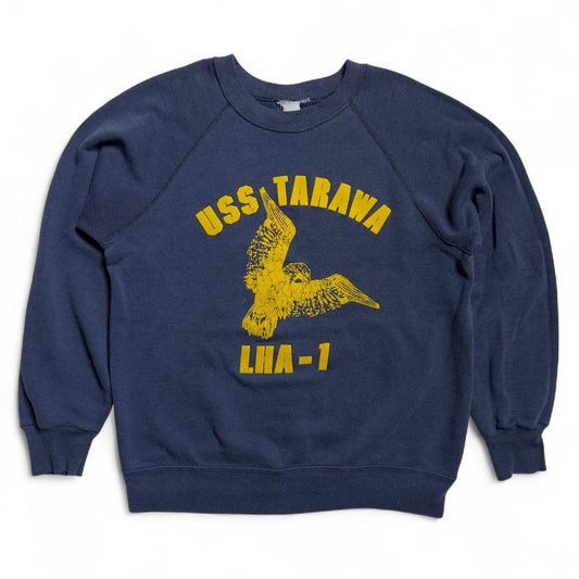 USS Tarawa LHA-1 U.S. Navy Raglan Sweatshirt