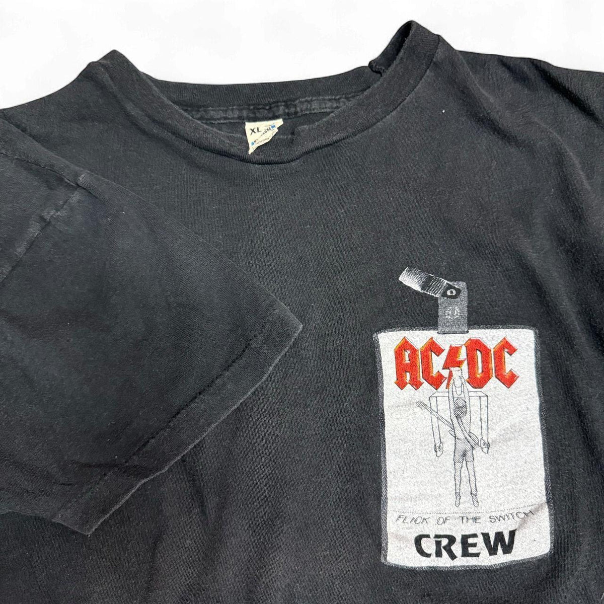 1983 AC/DC Flick Of The Switch Band Crew T-Shirt