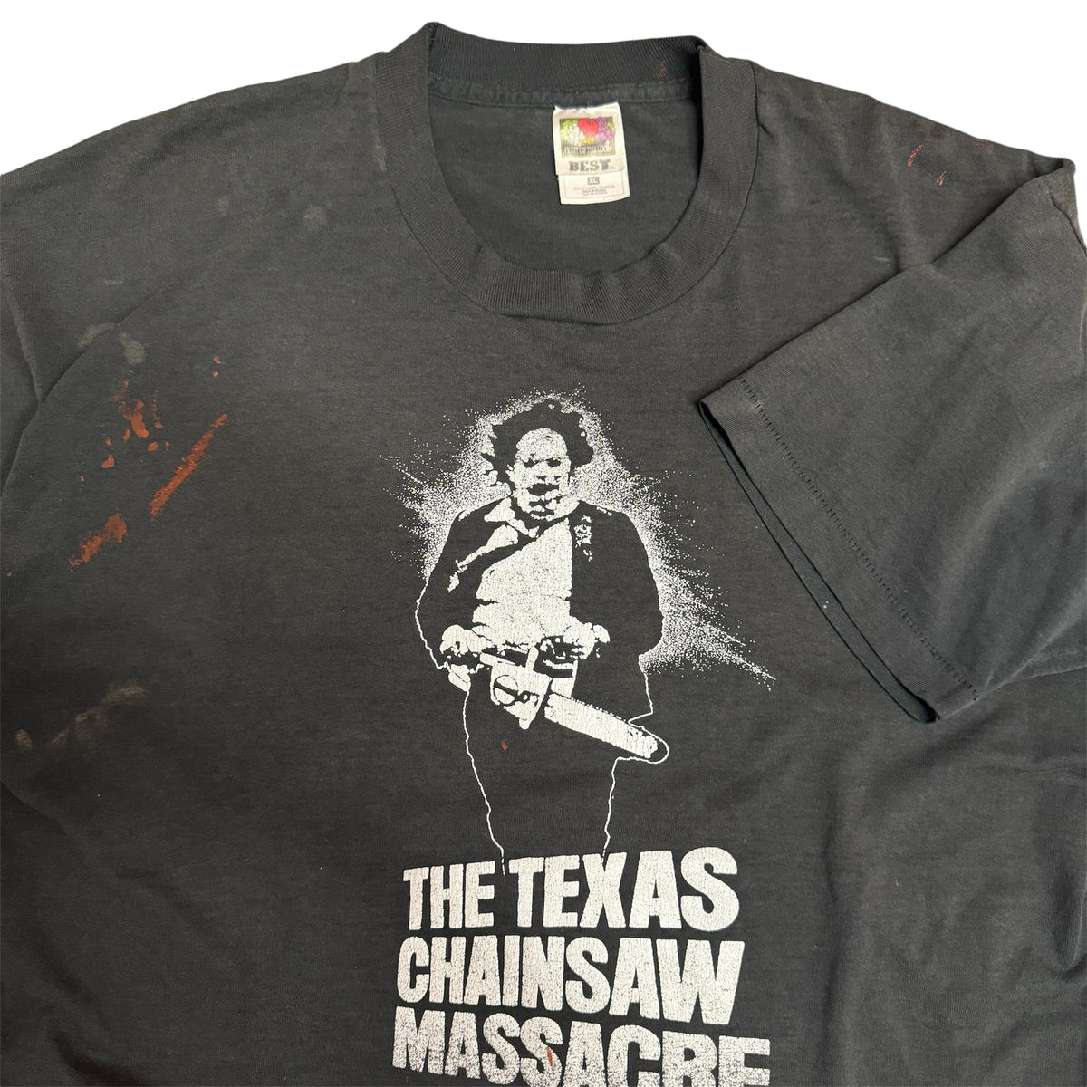 90s The Texas Chainsaw Massacre Horror Movie Promo T-Shirt Leatherface