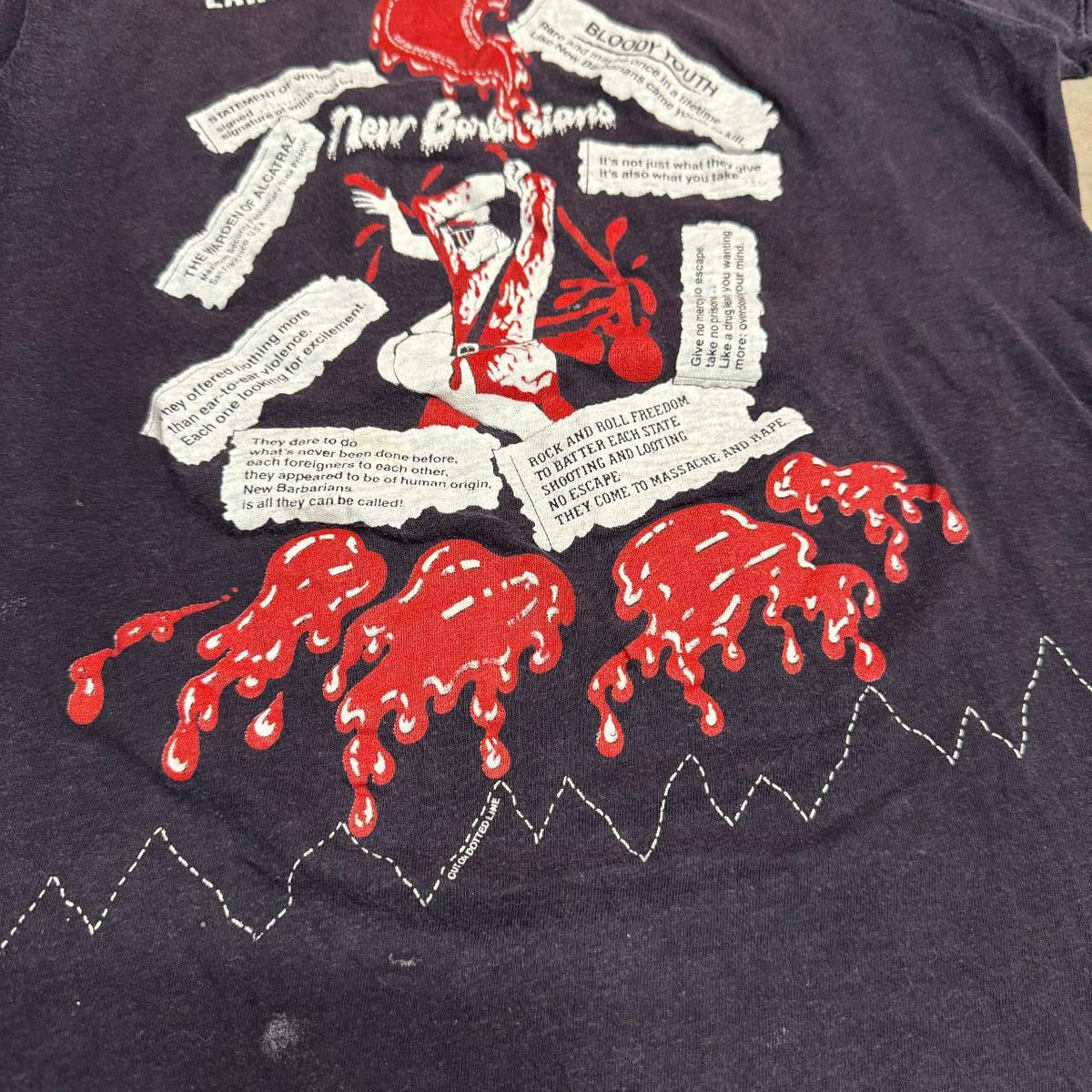 70s New Barbarians Band T-Shirt