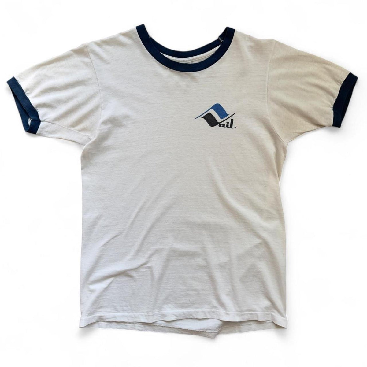70s Vail Ski Ringer T-Shirt