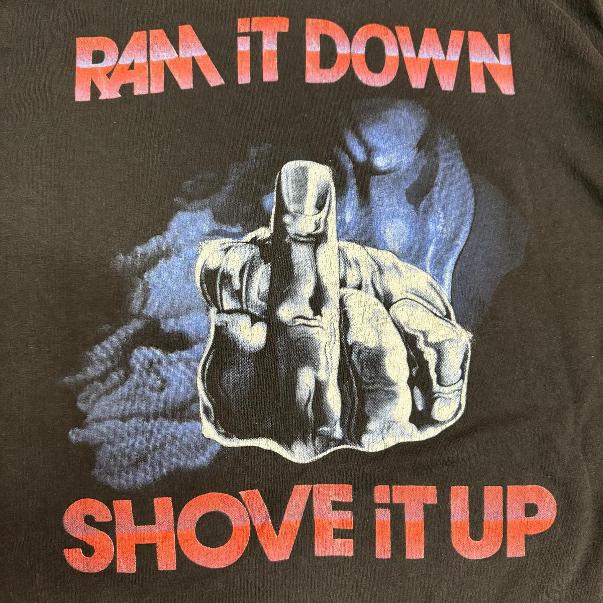 80s Judas Priest Ram It Down Shove It Up Band T-Shirt