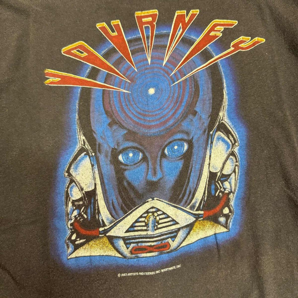 1983 Journey Frontiers World Tour Band T-Shirt