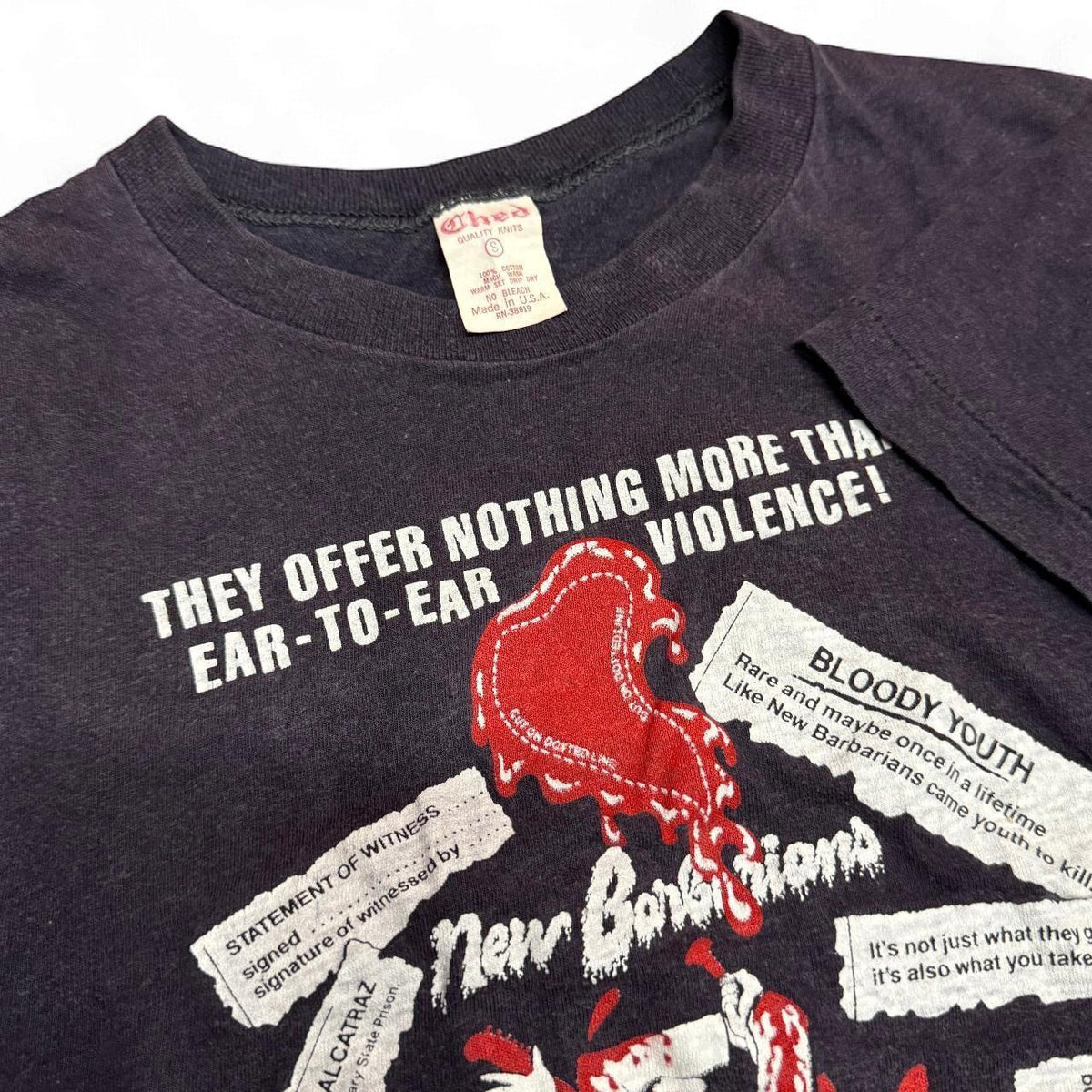 70s New Barbarians Band T-Shirt