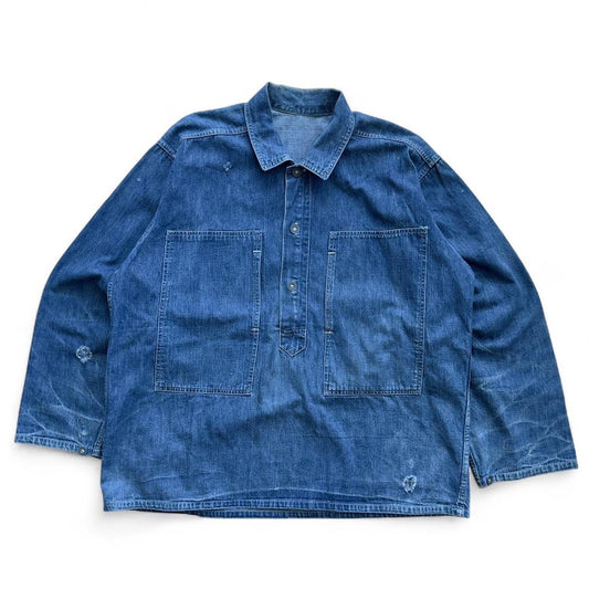 1930s U.S. Army Denim Pullover