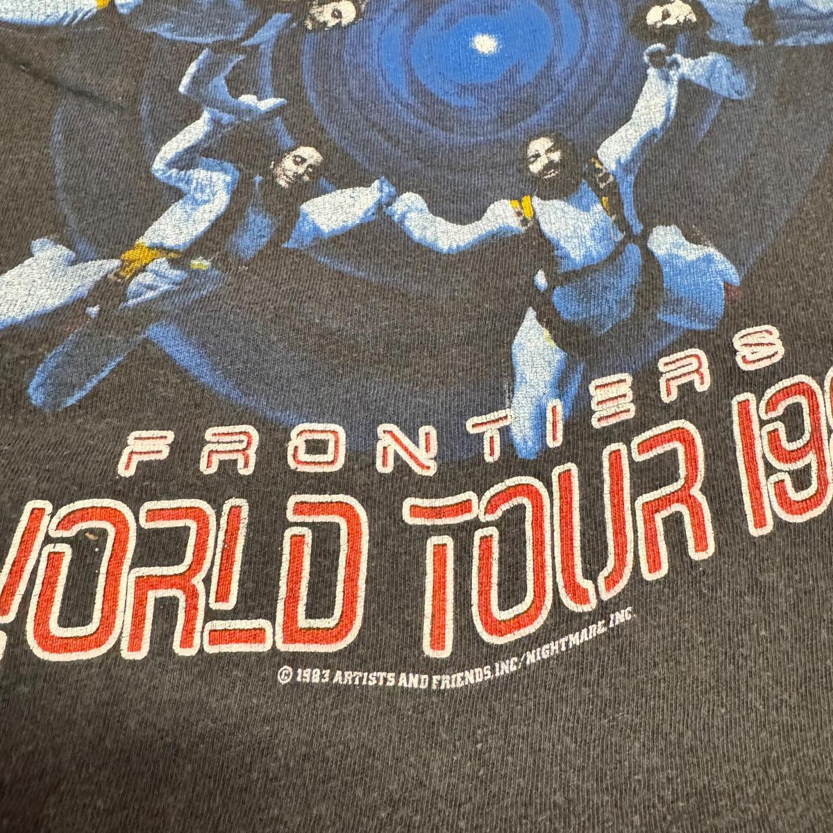 1983 Journey Frontiers World Tour Band T-Shirt
