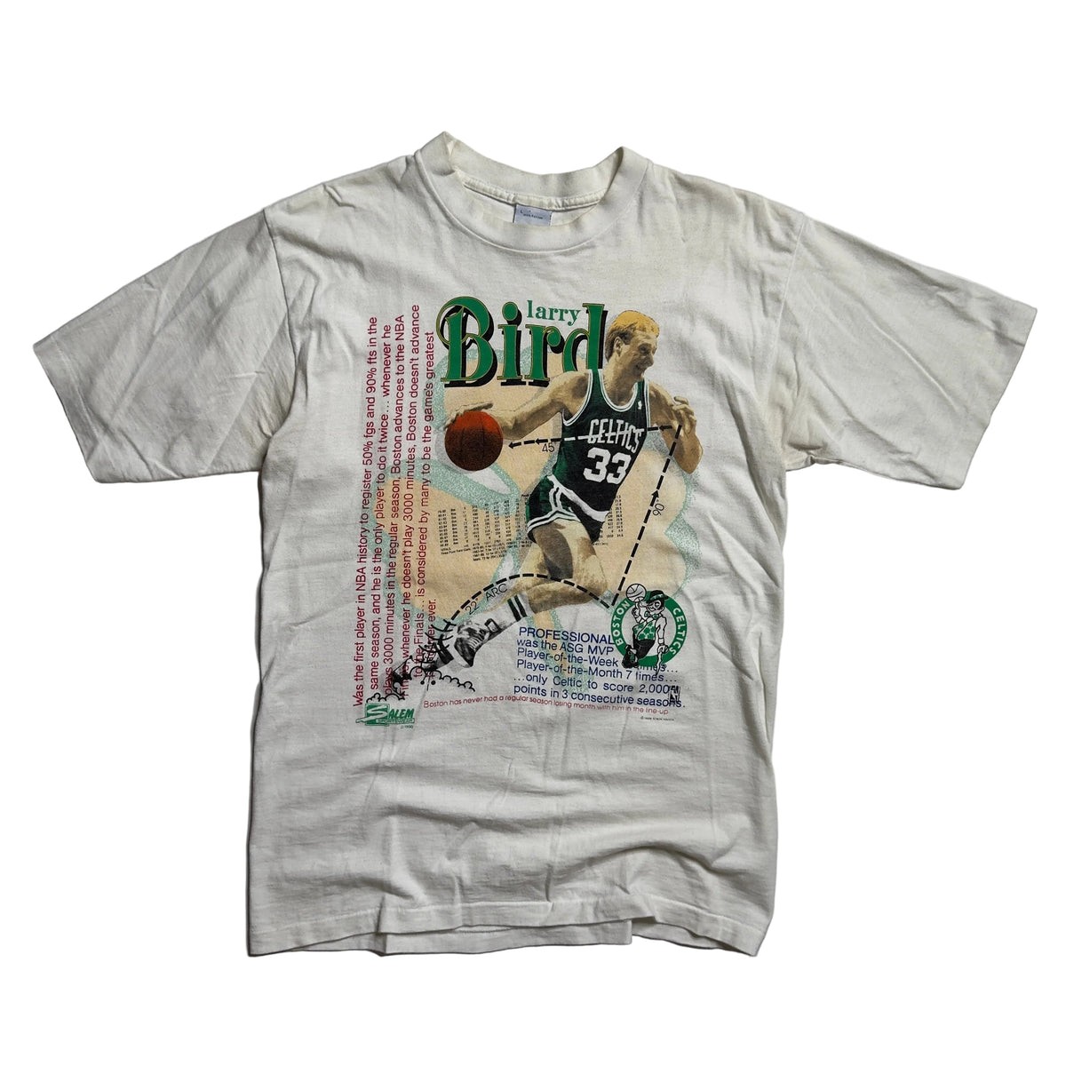 Larry Bird Celtics Salem T-Shirt