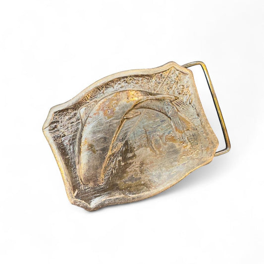 Wyoming Studio Fish Belt Buckle