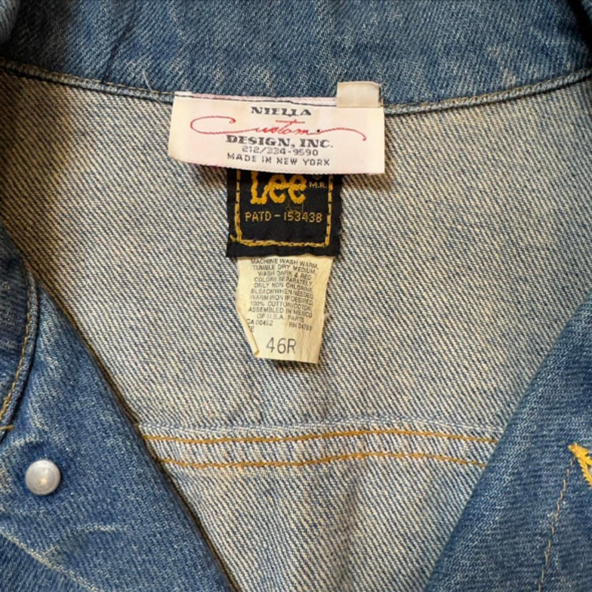 1980s Lee HBO Cinemax Sessions Promo Denim Jacket 51