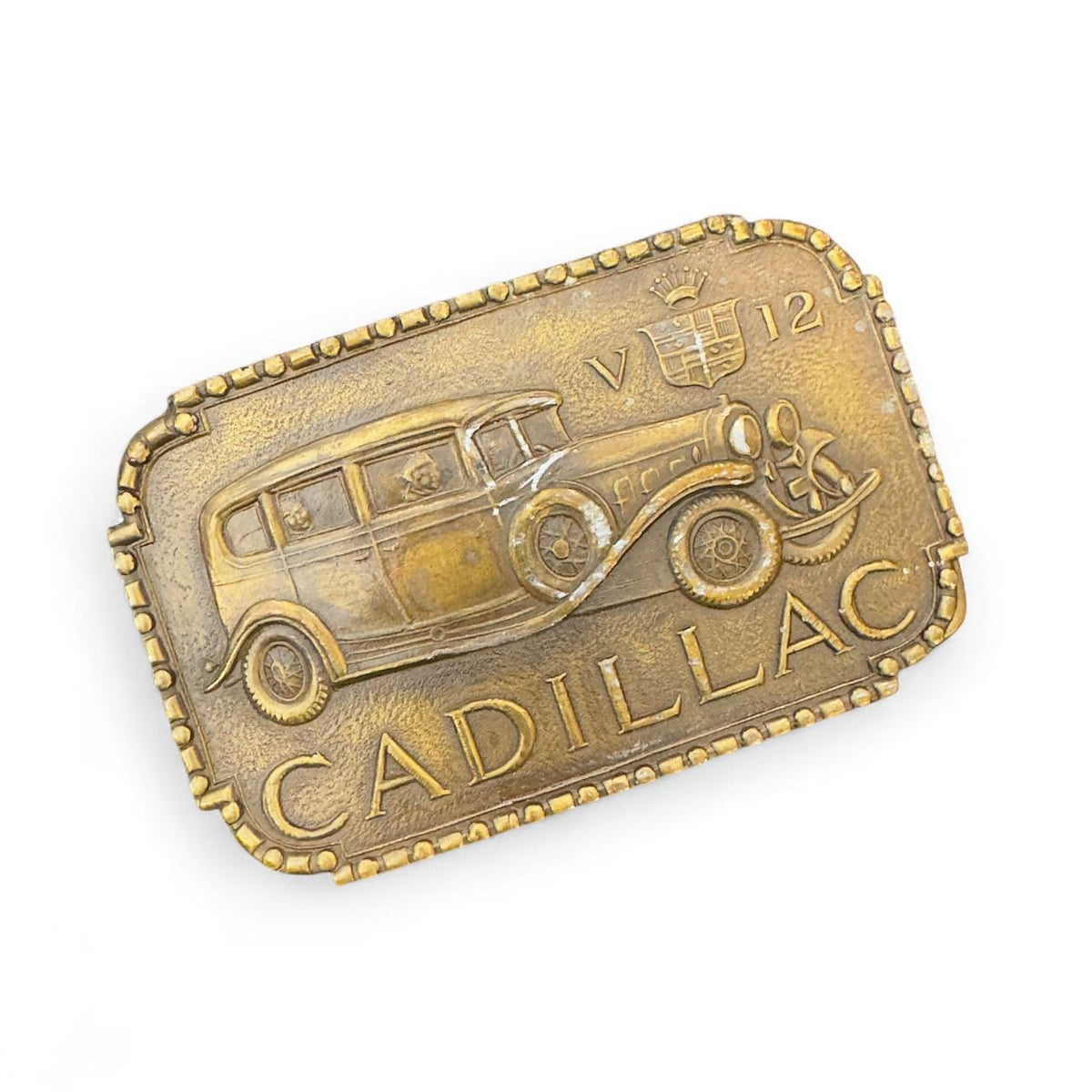 Cadillac V12 Belt Buckle