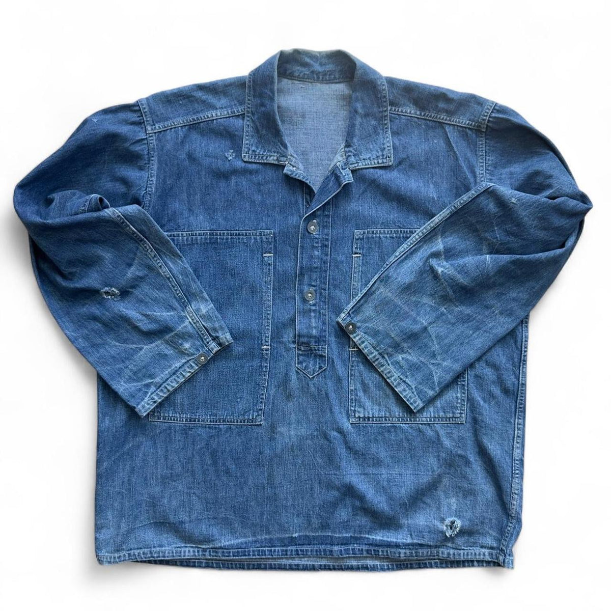 1930s U.S. Army Denim Pullover