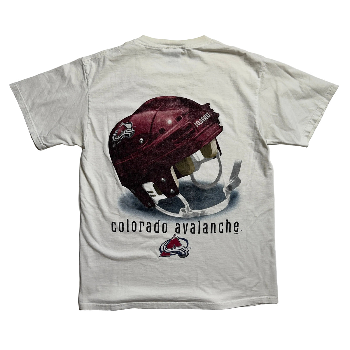 Colorado Avalanche NHL Helmet T-Shirt