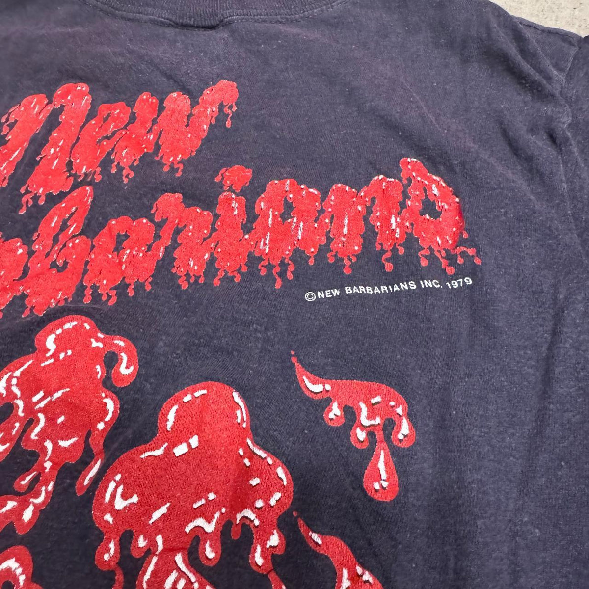 70s New Barbarians Band T-Shirt