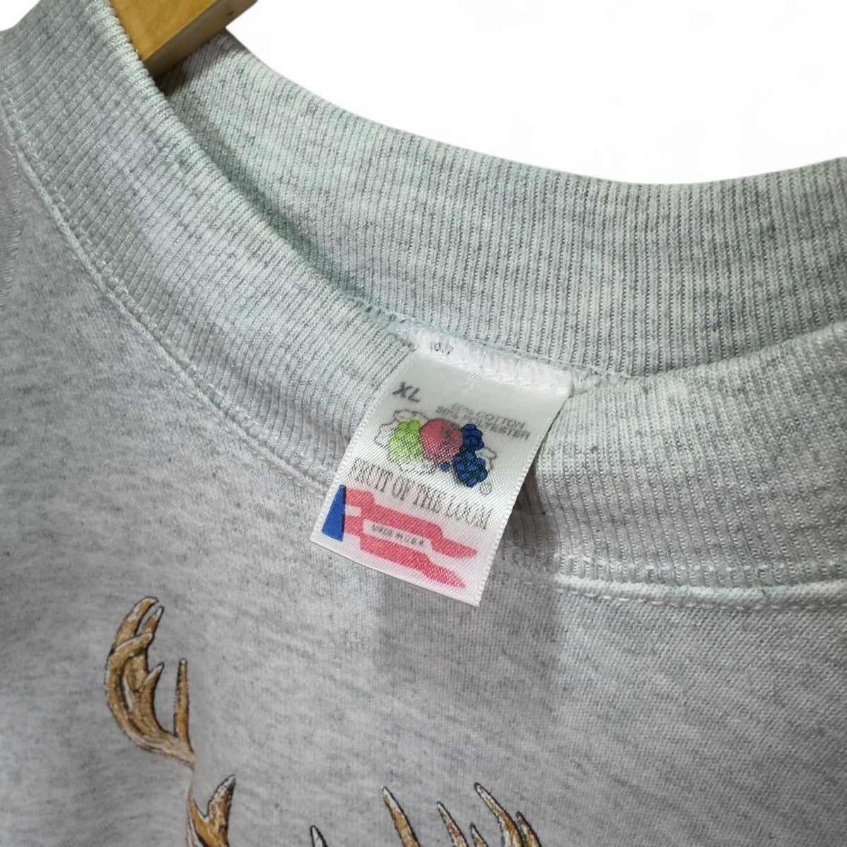 1988 Whitetail Deer Nature Sweatshirt