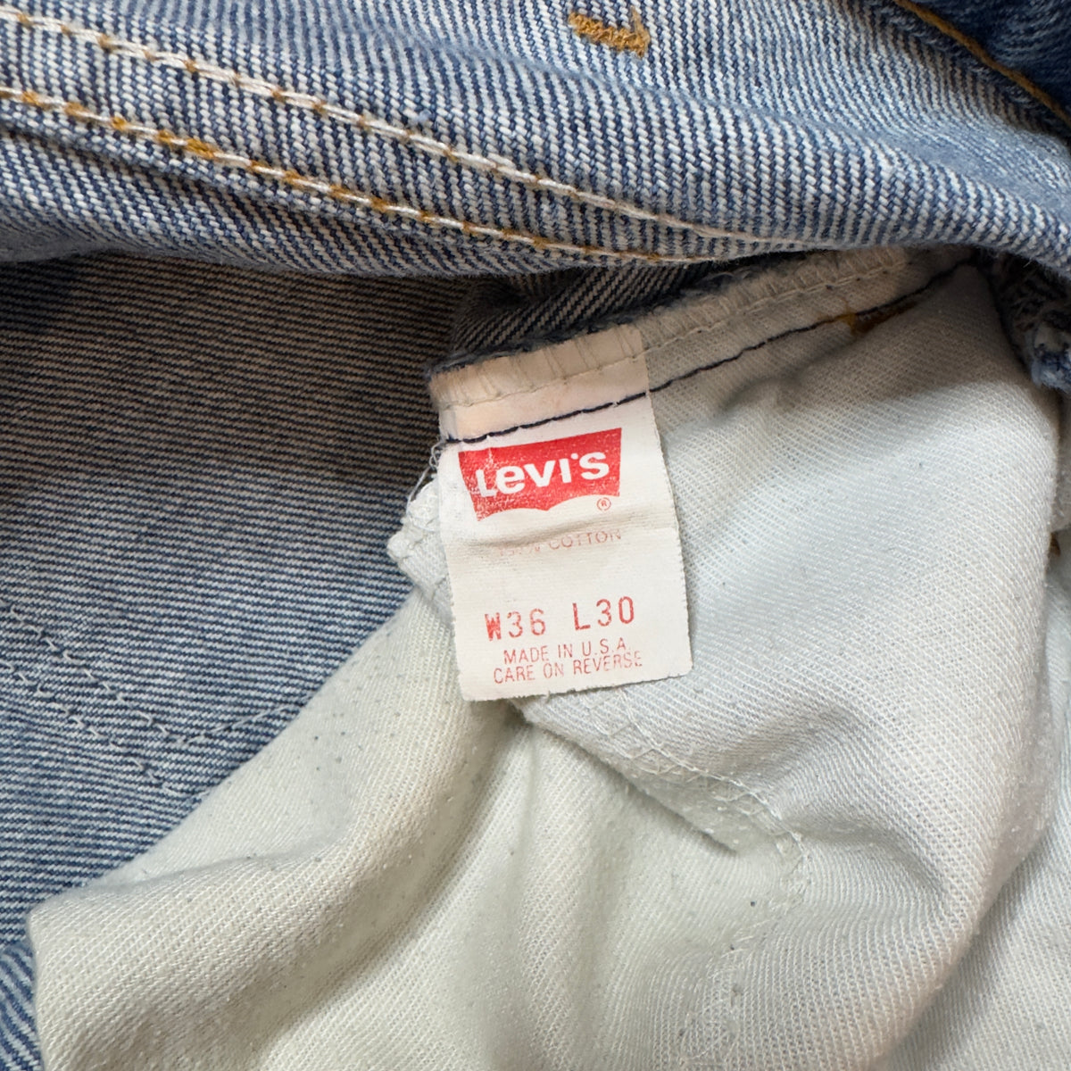 80s Levi’s Orange Tab 684 Bell Bottom 34