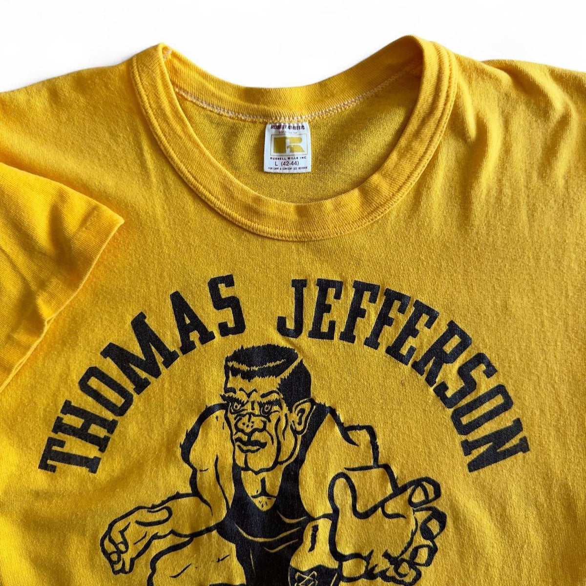 70s Thomas Jefferson Wrestling T-Shirt