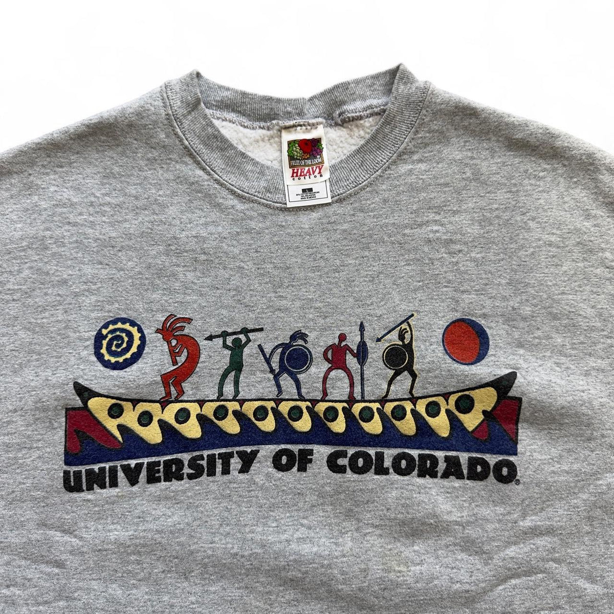 90s University Of Colorado Aztec Sweatshirt