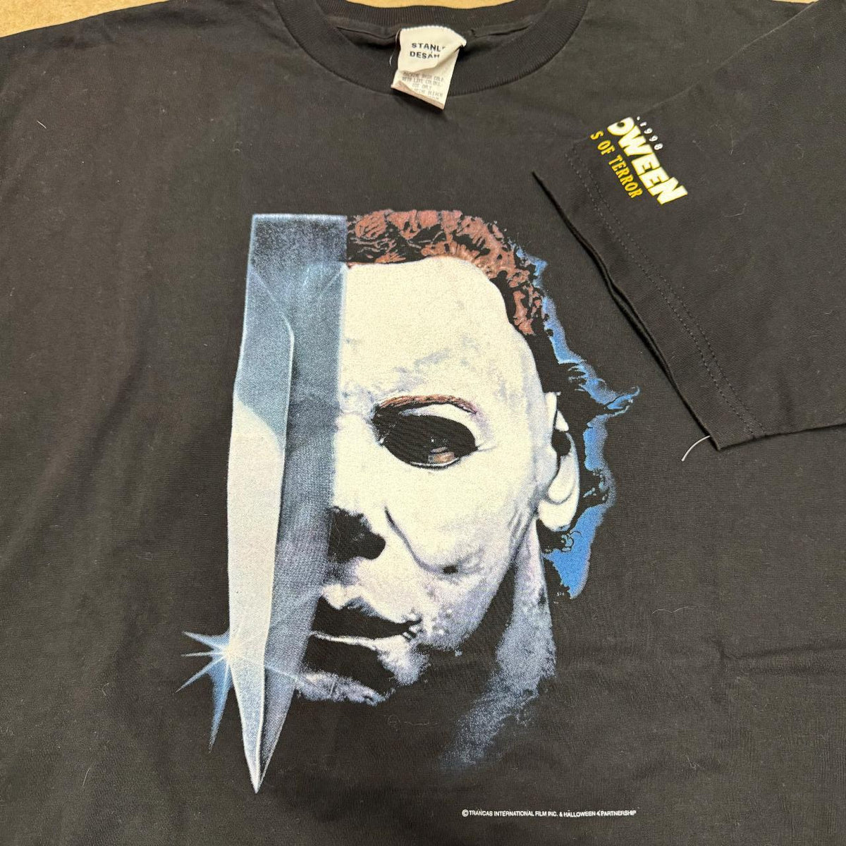Stanley Desantis Halloween Horror Movie Promo T-Shirt