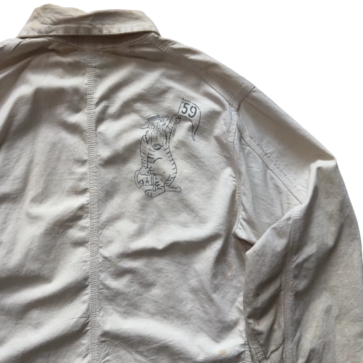 1950s Lee Denim Chore Jacket Princeton University