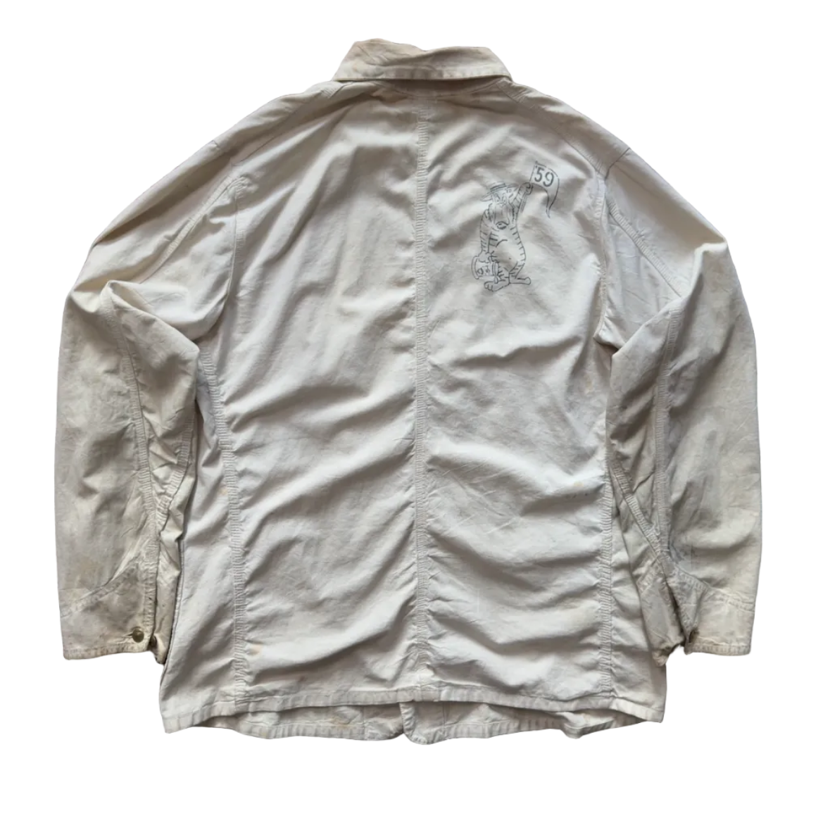 1950s Lee Denim Chore Jacket Princeton University